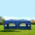 10 x 20 Pop-Up Canopy Tents for Sports & Outside Heavy Duty Gazebo Canopy Outdoor Party Wedding Tent Easy Pop-Up Sun Shade Tent Folding Tent for Parties with Backpack Bag S10142