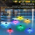 MLfire Floating Pool Lights Solar Powered Pool Lights Water Float Lights Waterproof Led Glow Magic Ball Lights with Color Changing Pond Floating Light Pool Fountain Party Tub Home DÃ©cor