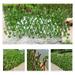 Fence Privacy Screen Artificial Leaf Ivy Expandable/Stretchable Privacy Fence Screen for Balcony Patio Outdoor Decorative Faux Ivy Fencing Panel