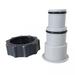 2xPortable Pool Hose Adapter Fittings Durable with Collar for Pool