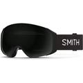 Smith Snow Goggles 4D MAG S Black ChromaPop Black Sun + Storm Rose Flash