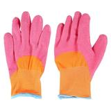 Frcolor Gloves Children Gardening Kids Crab Catching Safety Non Yard Work Glove Wear Resistant