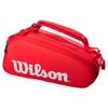 Wilson Super Tour 9 Pack Tennis Bag Red ( OS )