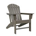 DecMode Indoor Outdoor Resin Adirondack Chair - Brown