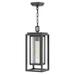 1 Light Medium Outdoor Hanging Lantern in Transitional Style 7 inches Wide By 16.75 inches High-Oil Rubbed Bronze Finish-Incandescent Lamping Type-E26