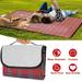 iMountek 60x78inch Portable Waterproof Picnic Blanket Mat Pad Outdoor Camping Beach Lawn Red