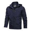 Summark Men s Jackets Lightweight Waterproof Lined Softshell Hunting Jacket Hoodie