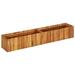 Festnight Garden Raised Bed 59 x11.8 x9.8 Solid Acacia Wood