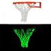 Light Up Basketball Net Heavy Duty Basketball Net Replacement Outdoor Shooting Trainning Glowing Light Luminous Basketball Net