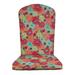 RSH DÃ©cor Indoor Outdoor Foam Adirondack Cushion Artistic Floral