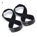 ZUARFY 1pair Figure 8 Weight Lifting Strap DeadLift Wrist Strap for Gym Fitness Pull-up Fitness Bodybuilding Equipment