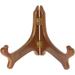 Bard s Hinged Walnut MDF Bowl Stand 4.25 H x 6.25 W x 4.5 D Pack of 2