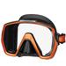 TUSA M-1001 Freedom HD Scuba Diving Mask (Black/Energy Orange)