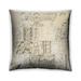 Ahgly Company Outdoor Square Contemporary Throw Pillow 18 inch by 18 inch