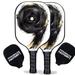 Pickleball Factory Best Pickleball Set - Letter Nine Usapa Pickleball Paddles Pickleball Racket Set Glassfiber Graphite