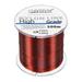 Uxcell 547Yard 11Lb Fluorocarbon Coated Monofilament Nylon Fishing Line Wine Red