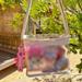 Cute Clear Backpack Plastic Transparent Bookbag See Through Plastic Bookbag for 1-5 Year Old Kindergarten children
