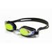 Adoretex Optical Swim Goggle with Case (GN1503RM) - Black - Smoke Lens w/ Rainbow Mirrored - - 4.50