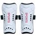 Soccer Shin Guards for Adult Ankle Protection Gear Elbourn Adult Softball Knee Pad And Shin Guard 1 Pair (White)