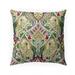 Mahal Ivory Multi Outdoor Pillow by Kavka Designs