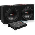 Cerwin-Vega BKX212V 3000W Max XED Series Basskit Dual 12 Loaded Enclosure w/ 1000W Max Amplifier