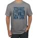 Straight Outta New York NYY Fan | Fantasy Baseball Fans | Mens Sports Graphic T-Shirt Heather Grey Large