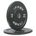 IFAST Olympic Bumper Weight Plates Rubber Plate with 2-Inch Steel Insert Rubberized Weightlifting Barbell Plates 10-370LBs Pairs or Sets