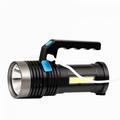 Promotion Clearance High Power Portable Handheld LED Light Spotlight Waterproof Big Flashlight USB Charging Searchlight Floodlight Light