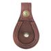 TOURBON Hunting Leather Toe Pad Shoes Protector Sporting Clays Shooting Barrel Rest Trap Game Accessories Brown