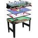 AIPINQI 4 in 1 Game Table Foosball Hockey Billiards Table Tenis for Kids Adults 3ft (Green)
