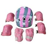 Douhoow 7Pcs/set Kids Safety Helmet Knee Elbow Pad Cycling Skate Protection Guard