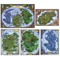 D&D: The Wild Beyond the Witchlight - 5 Piece Map Set Dungeons & Dragons