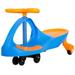 Wiggle Car- Ride On Toy- No Batteries Gears or Pedals-Twist Swivel & Go-Outdoor Play for Boys & Girls 3 Years Old & Up by Lil? Rider (Blue & Orange)