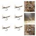 6 Flies Bead Head Prince Nymph Fishing Flies - Mustad Signature Fly Hooks for Trout Nymph Beadhead Fishing Trout Lures