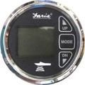 Faria 13752 Chesapeake Stainless Steel Depth Sounder with Air and Water Temperature (Transom Mounted Transducer) - 2 Black