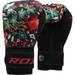 RDX Women Boxing Gloves for Training Muay Thai Ã¢â‚¬â€œ Flora Skin Ladies Mitts for Sparring Fighting Kickboxing - Good for Punch Bag Focus Pads and Double End Ball Punching