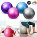 Yoga Ball Professional Stability Ball for Athletes Slow Deflate Fitness Ball for Improved Posture Balance Yoga Pilates Blue