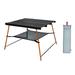 Outdoor Folding Table Collapsible Aluminum Beach Table Utility Portable Desk