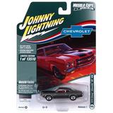 Johnny Lightning JLMC029 Muscle Car VER B 1970 Chevy Chevelle SS Gray Poly