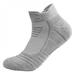 1Pair Sports Socks Outdoor Breathable Running Hiking Socks Non-Slip Cycling Ankle Socks Gray M