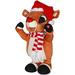 gemmy rudolph the red-nosed reindeer 50th anniversary musical dancing plush figure