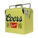 Coors Hard Sided Ice Chest Cooler (13 Liter) Yellow