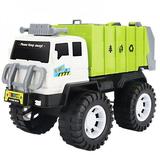 Jandel Garbage Truck With 4 Rear Loader Trash Cans Dump Toy Truck Play Vehicles Car Garbage Truck Toys With 4 Toy Garbage Cans