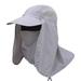 Anvazise Hiking Fishing Hat Outdoors Sports Sun Resistant Neck Face Wide Brim Flap Cap