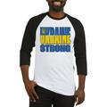 CafePress - Ukraine Strong - Cotton Baseball Jersey 3/4 Raglan Sleeve Shirt