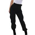 Mrat Full Length Pants High Waist Yoga Pants Ladies Casual Pants Overalls European And American Overalls Trousers Pants Female Fit Trouser Pant