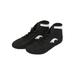 Colisha Unisex-child Breathable Rubber Sole Boxing Shoes Gym Anti Slip Fighting Sneakers Kids School Black-1 12c