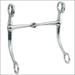 72WL Weaver Leather Draft Horse Bit 6 1/2 Inch Tom Thumb Snaffle Mouth