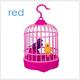 Spdoo Small Electronic Simulation Bird Cage Toy With Sound Realistic Voice Sensor Control Parrot Cage Toy Electric Pets Toy For Kids