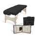 EARTHLITE Harmony DX Portable Massage Table Package Deluxe Adjustable Headrest Hard Maple Aircraft Quality up to 600lbs